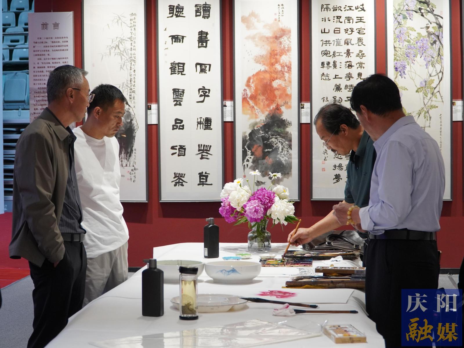 【香約慶陽 包容天下】書畫館：墨韻流淌間 隴原風華現(xiàn)