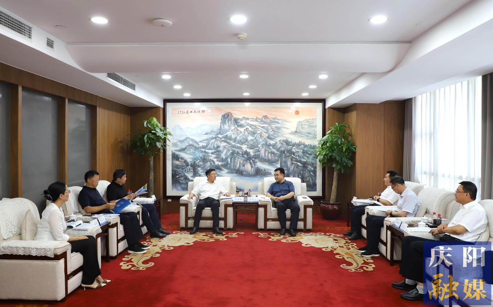 黃澤元帶隊赴湖南建投集團(tuán)考察對接項目